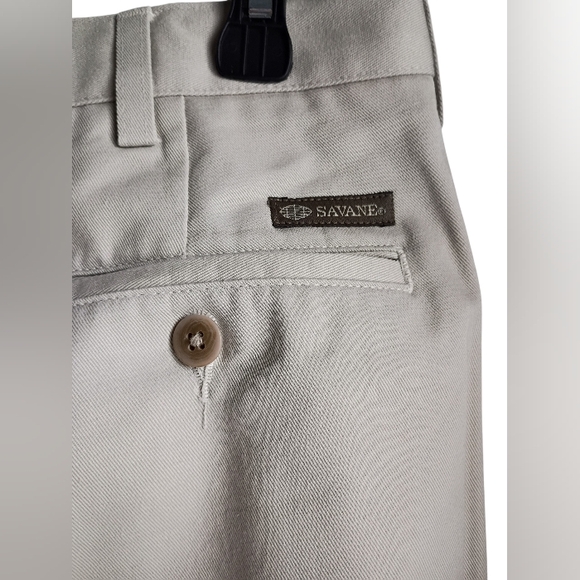 Men's Savane Khaki Pants Size 33,30 - Picture 5 of 6
